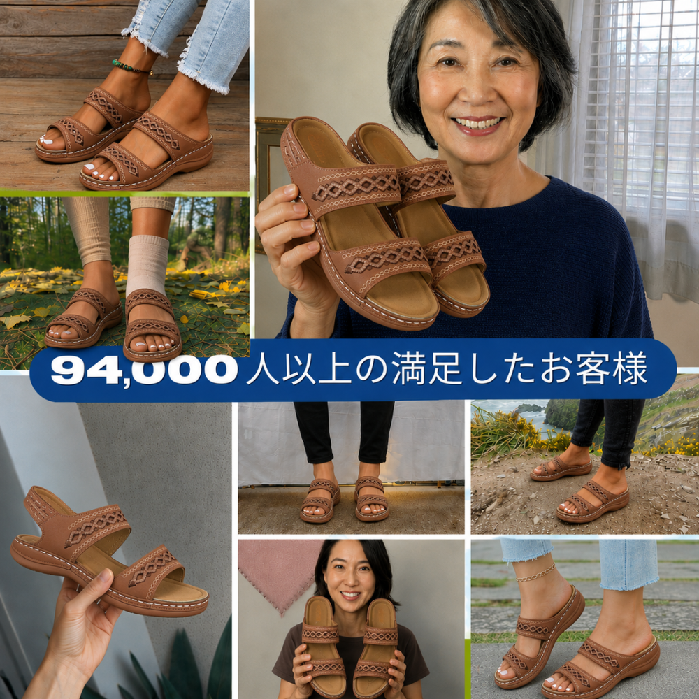 KUMORA 快適サポートサンダル